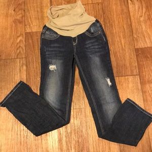 Bootcut Maternity Jeans